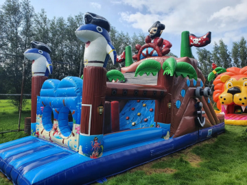 Luchtkussen 9 meter piraat