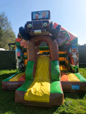 Luchtkussen jeep safarie