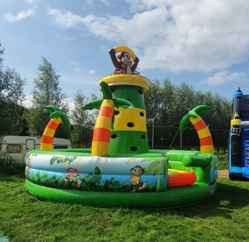 Luchtkussen klimtoren 