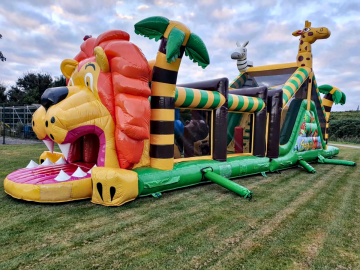 Luchtkussen stormbaan groot 19 meter
