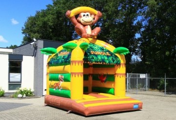 Midi jungle springkussen verhuur