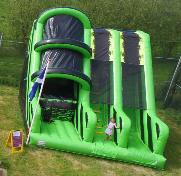 Springkussen jump en glij