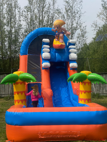 Verhuur spring kussen surf