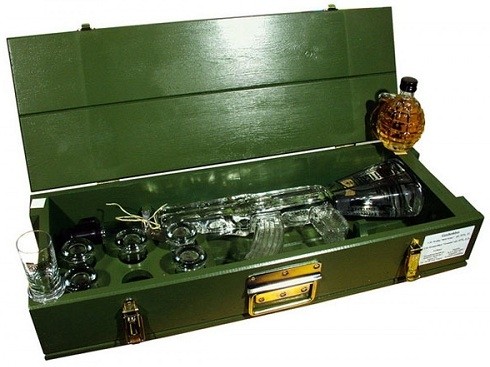 Red Army Vodka AK-47 Kalashnikov - outdoor shop winkel